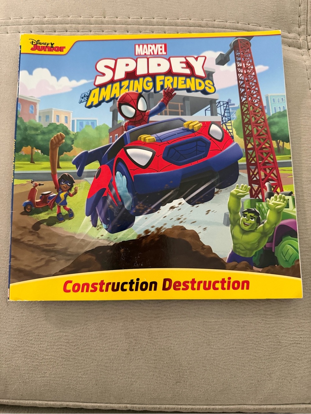 Marvel Spidey and His Amazing Friends Book - Red, Blue, Yellow
